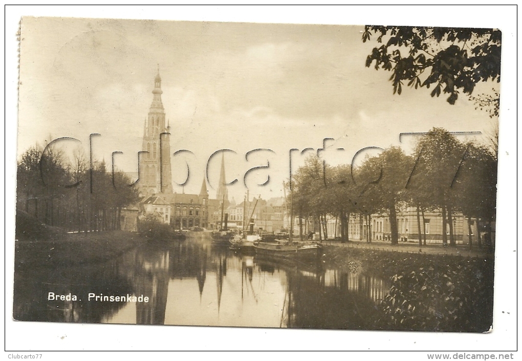 Bréda Ou Breda (Pays-bas, Noord-Brabant) : Le Port Prinsenkade En 1919. - Breda