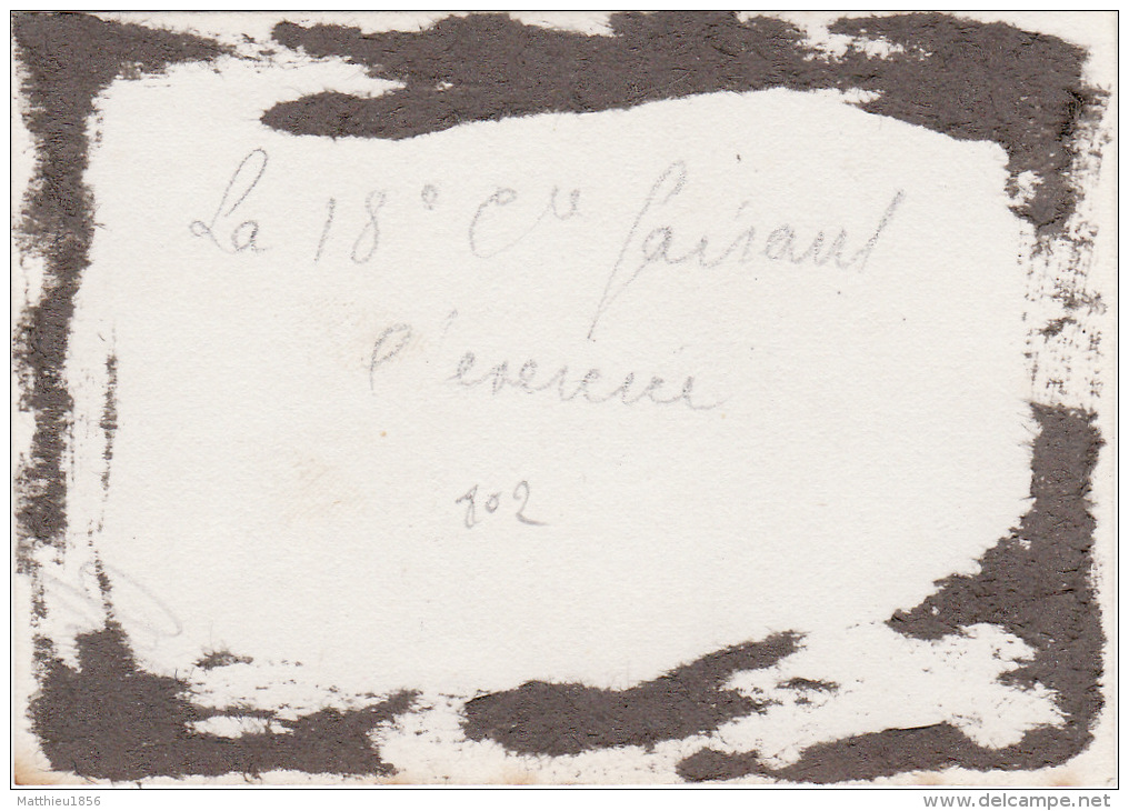 Photo Originale 1915 LUCHEUX - La 18ème Cie Du 239ème Ri Faisant L'exercice (A28, Ww1, Wk1) - Lucheux