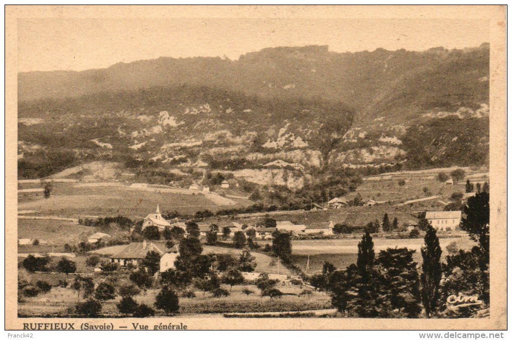 73. Ruffieux.  Vue Générale - Ruffieux