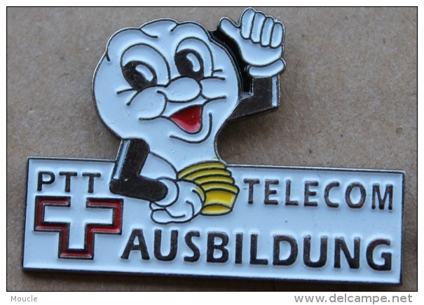 PTT SUISSE - TELECOM AUSBILDUNG - AMPOULE - SUISSE - SCHWEIZ - SVIZZERA - SWITZERLAND - VISAGE   -   (4) - France Télécom