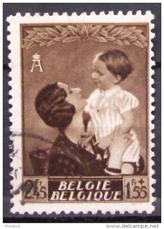 BELGIQUE          N° 454         OBLITERE - Used Stamps