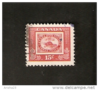 R.12-3-3. Canada Reign Of George VI - 1951 Stamp Centenary 15c 15 Cents - Altri & Non Classificati