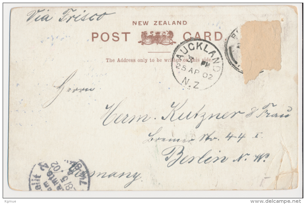 PostCard - Rotorua - Maori - 1902 - Nuova Zelanda