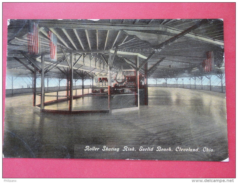 Ohio > Cleveland  -  Euclid Beach Park  Roller Skating Rink    Ca 1910 Not Mailed --  -ref 959 - Cleveland