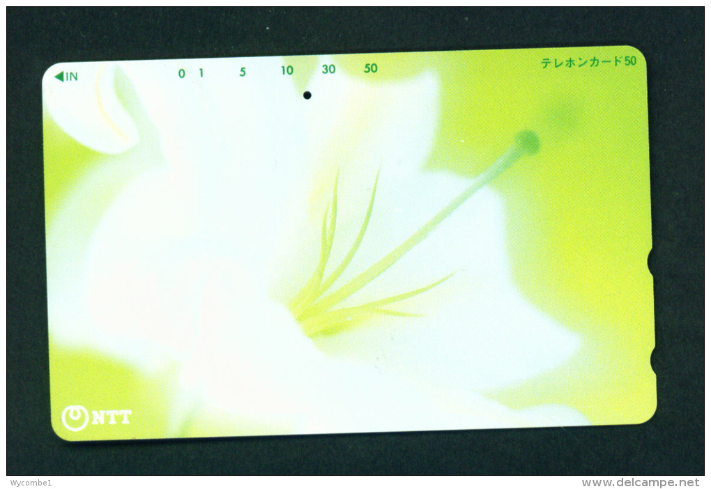 JAPAN - Magnetic Phonecard - Flower(s) As Scan (231-241) - Blumen