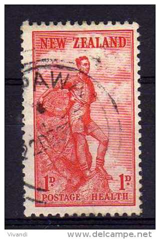 New Zealand - 1937 - Health Stamp - Used - Usados