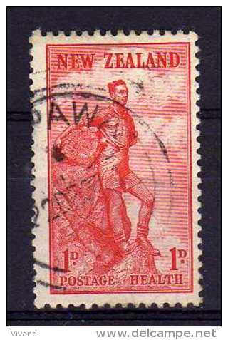 New Zealand - 1937 - Health Stamp - Used - Oblitérés