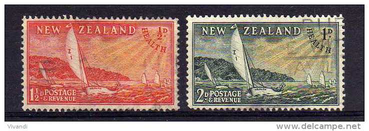 New Zealand - 1951 - Health Stamps - Used - Used Stamps