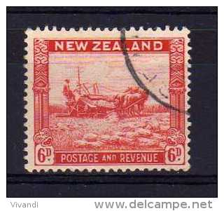 New Zealand - 1935 - 6d Definitive (Perf 13½ X 14) - Used - Oblitérés