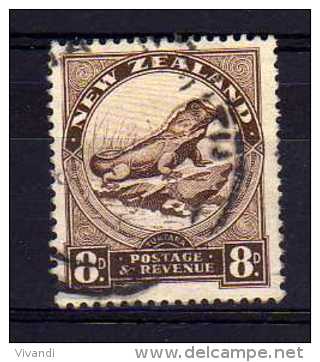 New Zealand - 1939 - 8d Definitive (Upright Watermark) - Used - Oblitérés