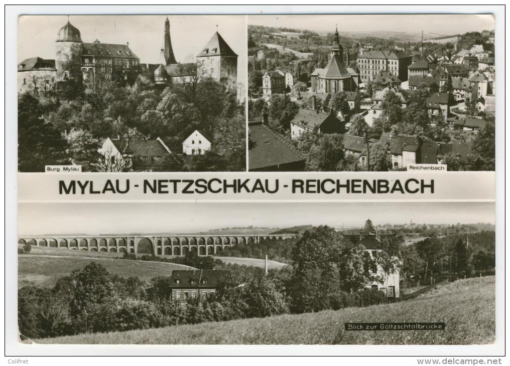 Saxe           Mylau - Netzschkau - Reichenbach          Multivues - Mylau