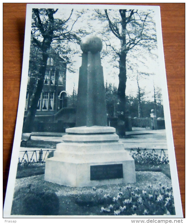 CPA  MONUMENT ESPERANTO BERGEN 1954 - Esperanto