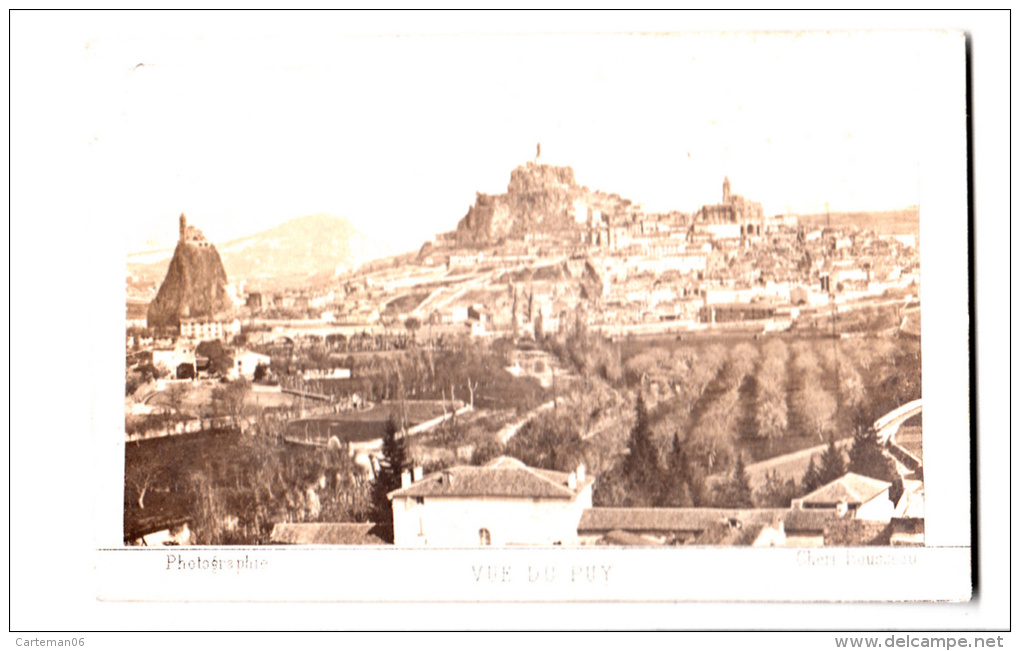 Photo - CDV - Vue Du Puy En Velay - Photographe Cheri Rousseau - Lieux