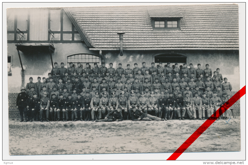 2 PostCards - Original Fotos - Herrnstadt Schlesien Soldaten Wehrmacht Ca. 1940 - W&#261;sosz Powiat Górowski - Guerre 1939-45