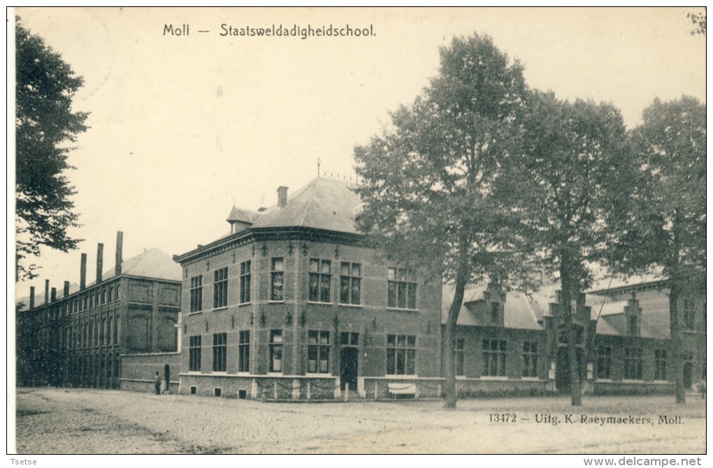 Mol - Staatsweldadigheidschool- 191? ( Verso Zien ) - Mol