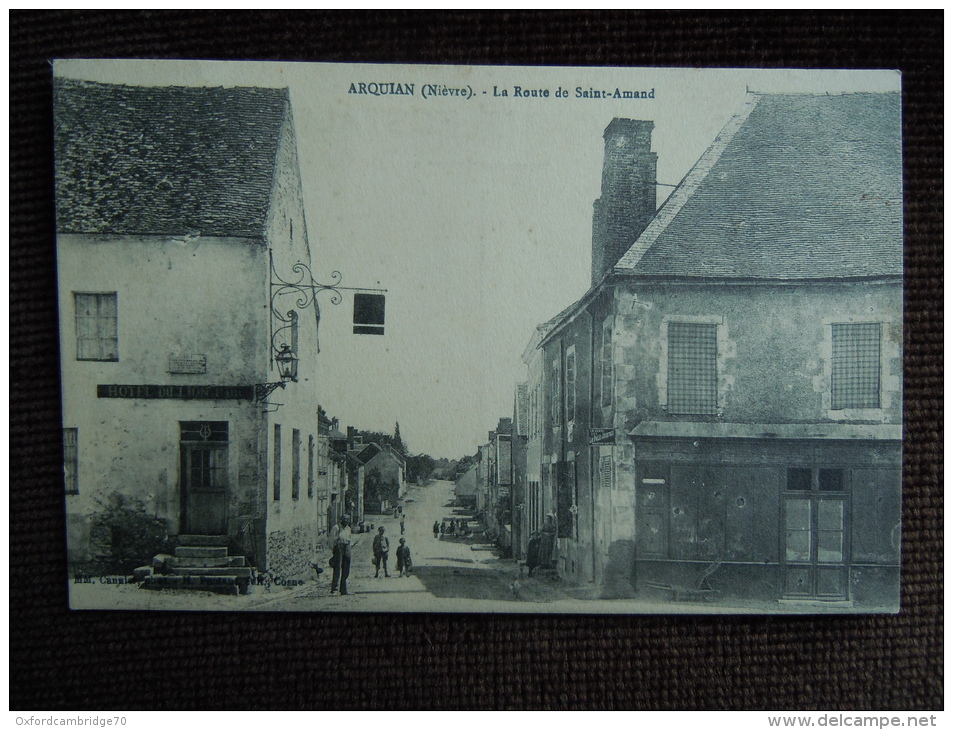 Arquian , La Route De Saint-Amand - Autres & Non Classés