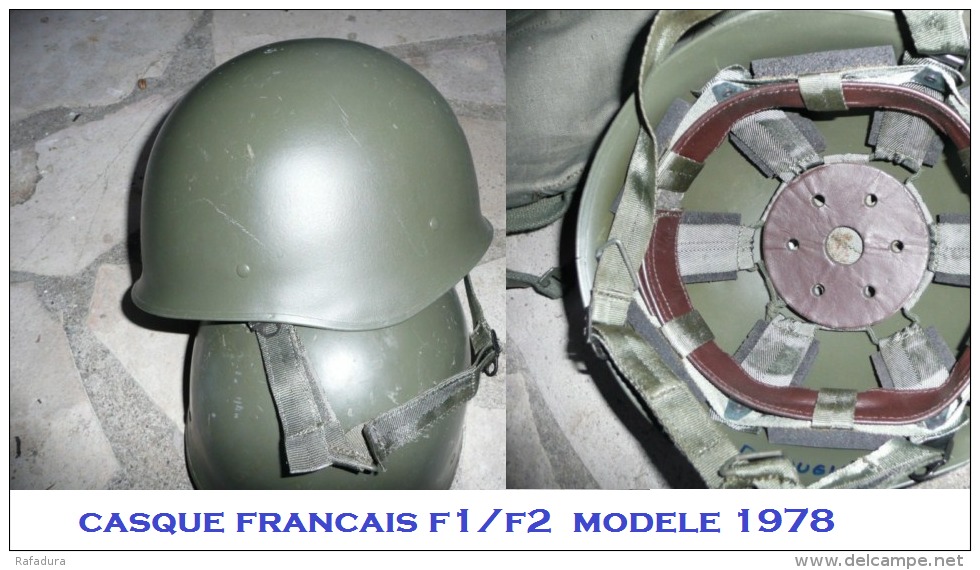 Casque Armée Française Mle 1978 ( Helmet  Casco ) 1er Choix ! - Casques & Coiffures