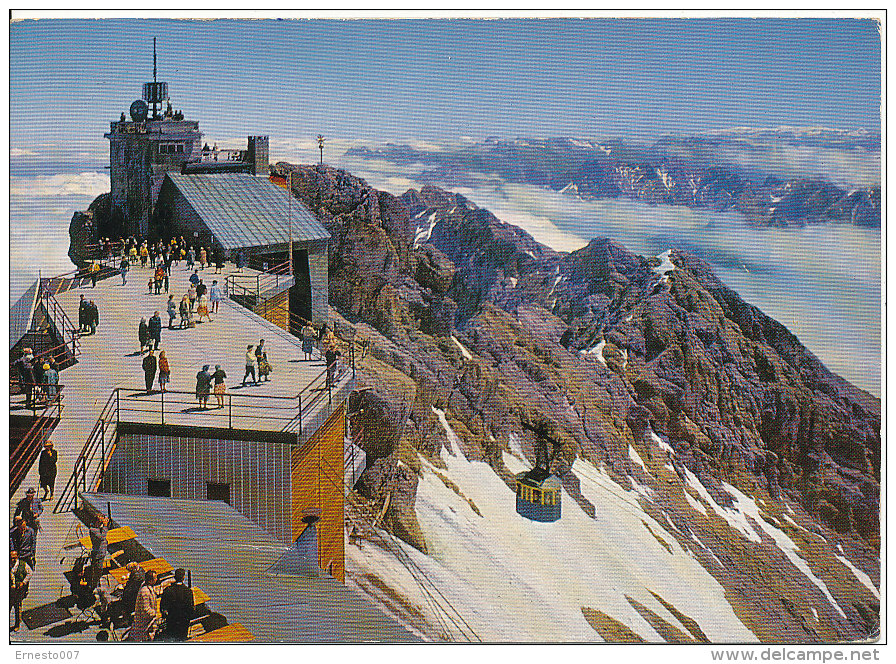 PK-CP Deutschland, Gipfelstation Der Bayerischen Zugspitzbahn, Gebraucht, Siehe Bilder! *) - Zugspitze