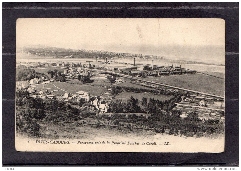 39526      Francia,   Dives-Cabourg  -  Panorama  Pris  De La  Propriete Foucher  De  Careil,  NV - Cabourg