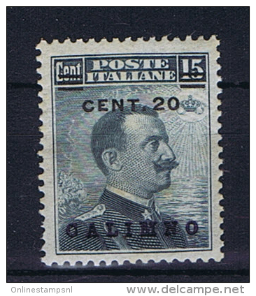 Italy: Egeo Calino Sa 8  MH/* - Ägäis (Calino)