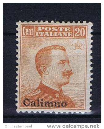 Italy: Egeo Calino Sa 9  MH/* Signed - Egée (Calino)