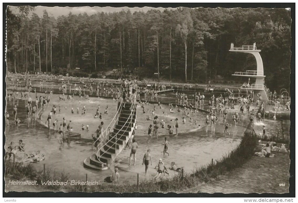 HELMSTEDT Waldbad Birkerteich 1958 - Helmstedt