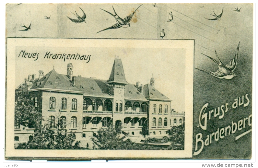 Duitsland - Germany - Deutschland - Bardenberg - Aachen - Neues Krankenhaus - 1910 - Sonstige & Ohne Zuordnung