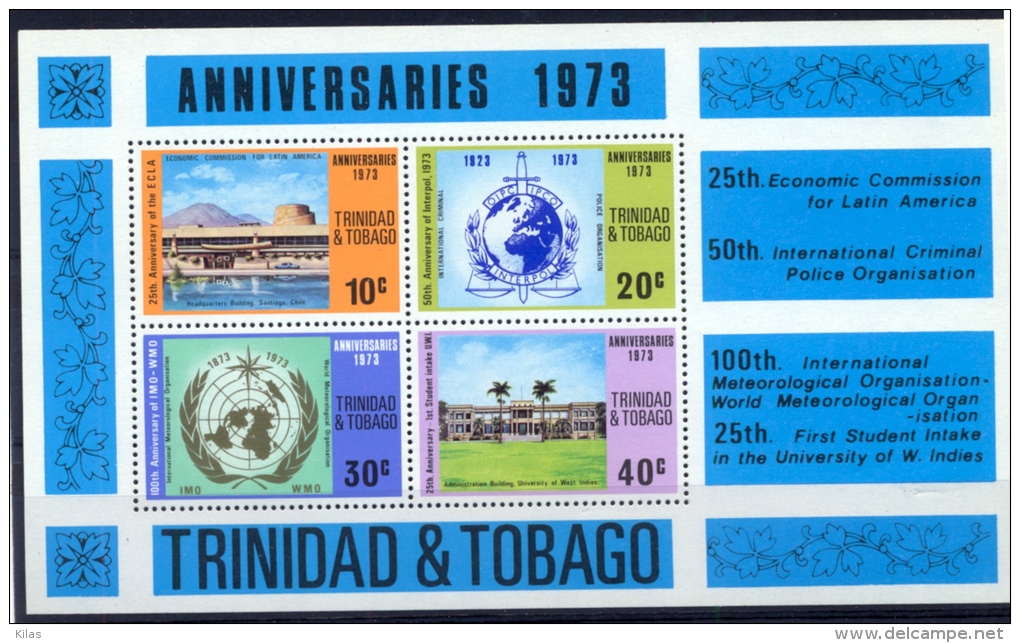 TRINIDAD & TOBAGO  Mixed Issue - Trindad & Tobago (1962-...)