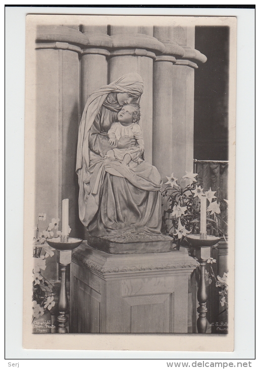 Maria And Little Jesus . Old PC - Monuments