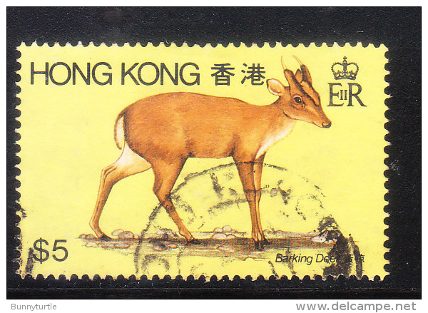 Hong Kong 1982 Barking Deer Used - Oblitérés