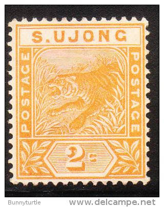 Malaya Sungei Ujong 1891-94 Tiger 2c Used - Negri Sembilan