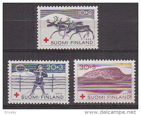 L5893 - FINLANDE FINLAND Yv N°504/06 ** ANIMAUX ANIMALS - Unused Stamps