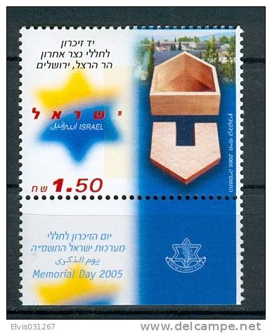 Israel - 2005, Michel/Philex No. : 1818 - MNH - *** - - Neufs (avec Tabs)