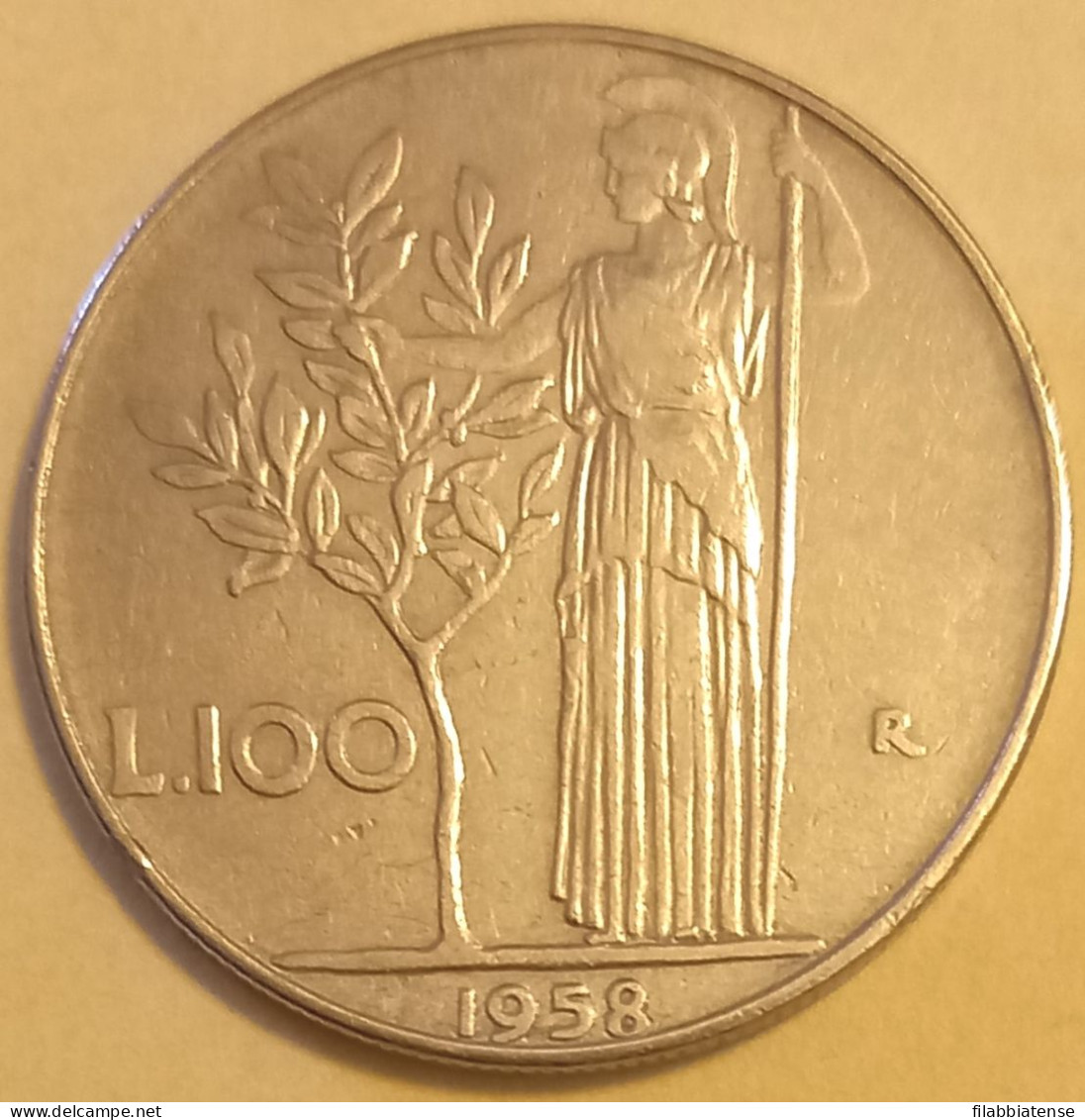 1958 - Italia 100 Lire     ----- - 100 Lire