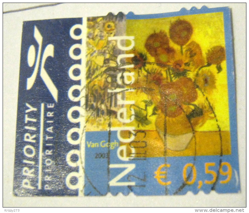 Netherlands 2003 Van Gogh Paintings 59c - Used - Usados