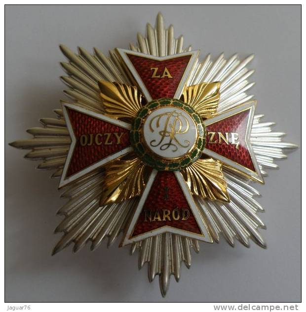 Polish Order Of The White Eagle - Autres & Non Classés