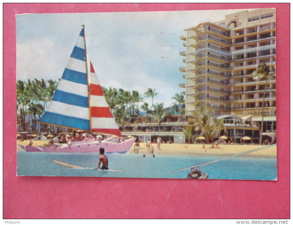 Hilton Hawaiian Village   1969 Cancel    Ref  963 - Autres & Non Classés