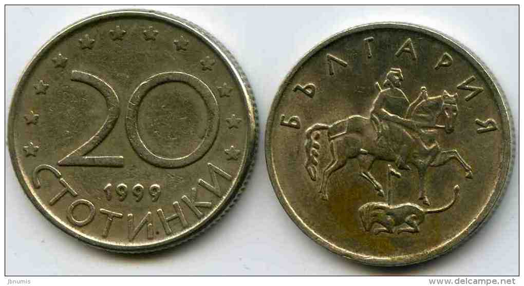 Bulgarie Bulgaria 20 Stotinki 1999 KM 241 - Bulgarien