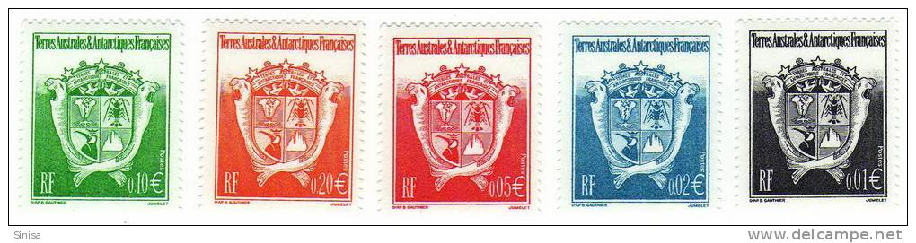 TAAF / French Antarctic / Heraldic - Unused Stamps