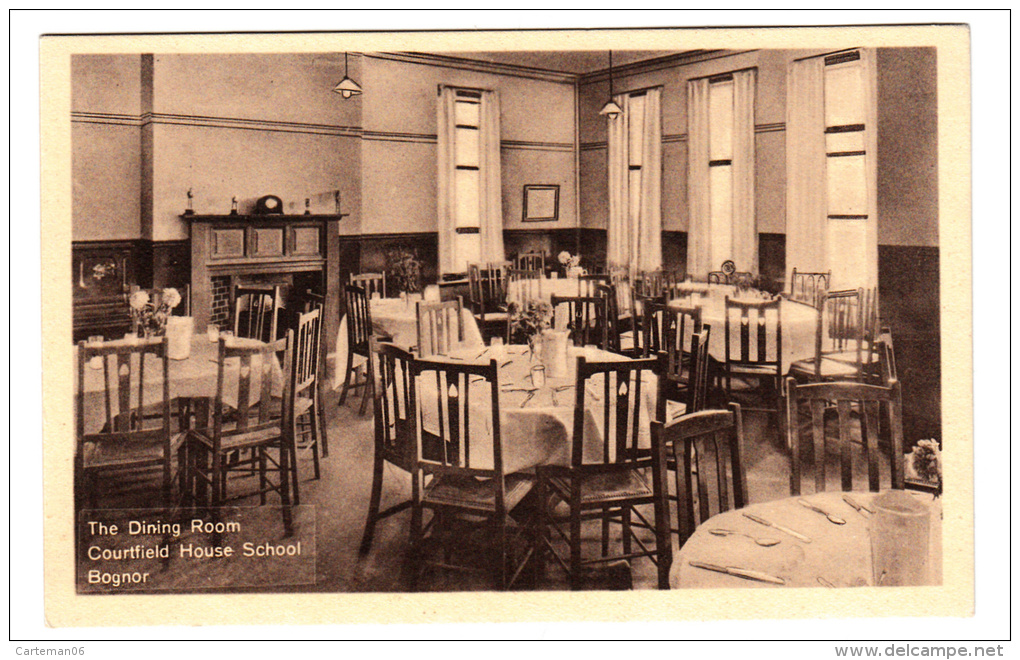 Angleterre - Bognor - Courtfield House School - The Dining Room - Bognor Regis