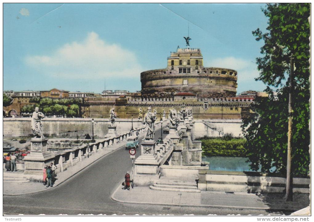 ROMA--PONTE E CASTEL SANT´ANGELO--FG--N - Castel Sant'Angelo