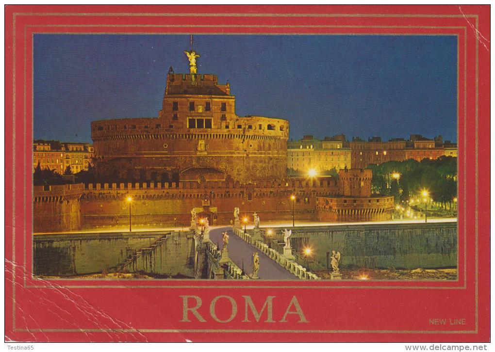 ROMA--CASTEL SANT´ANGELO--NEW LINE--NOTTURNO--FG--V 18-7-89 - Castel Sant'Angelo