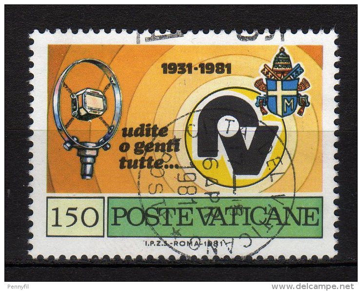 VATICANO - 1981 YT 703 USED - Used Stamps