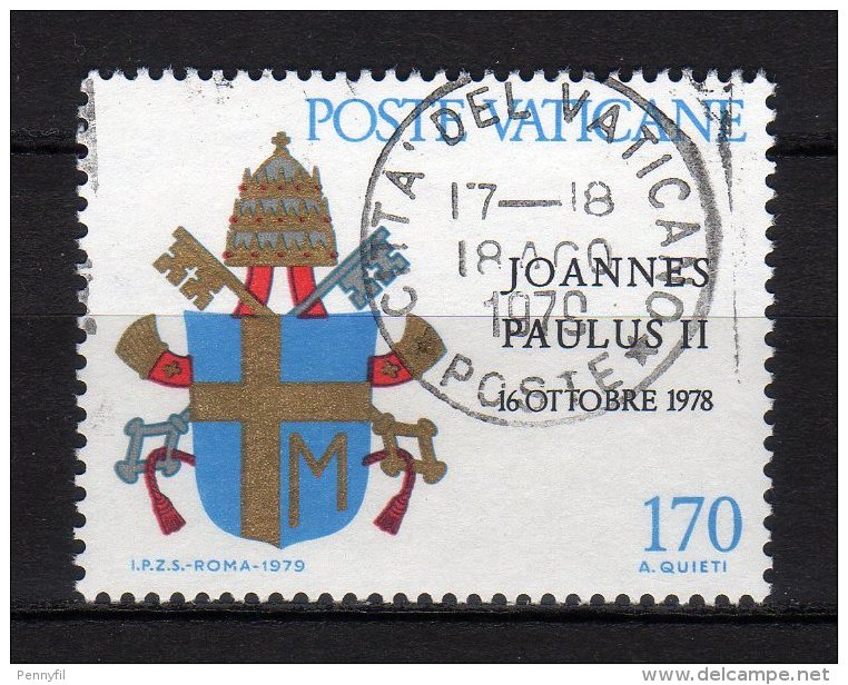 VATICANO - 1979 YT 666 USED - Used Stamps