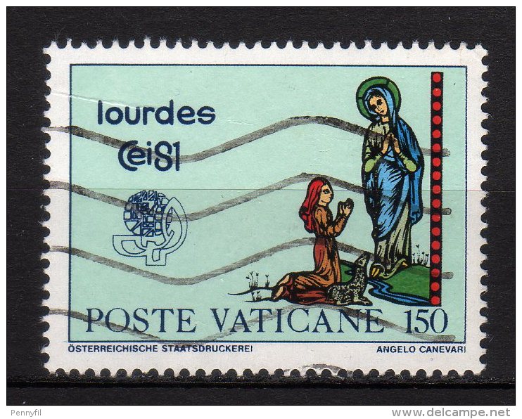 VATICANO - 1981 YT 709 USED - Used Stamps