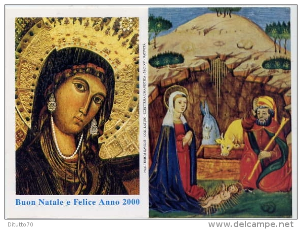 Calendarietto - Santuario Maria Ss.ma Di Montecassino 2000 - Formato Piccolo : 1991-00
