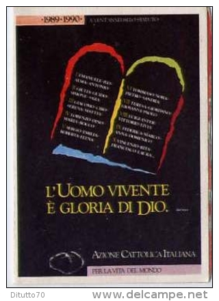 Tessera - Azione Cattolica Italiana Anno 1989-1990 - Non Classificati