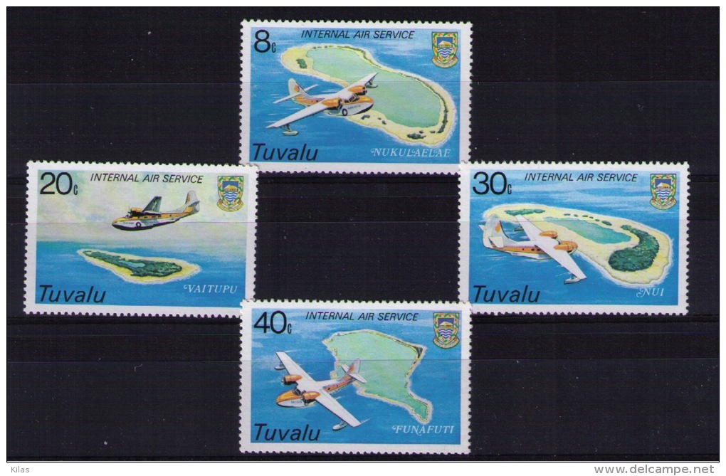 TUVALU  Internal Air Service - Tuvalu (fr. Elliceinseln)