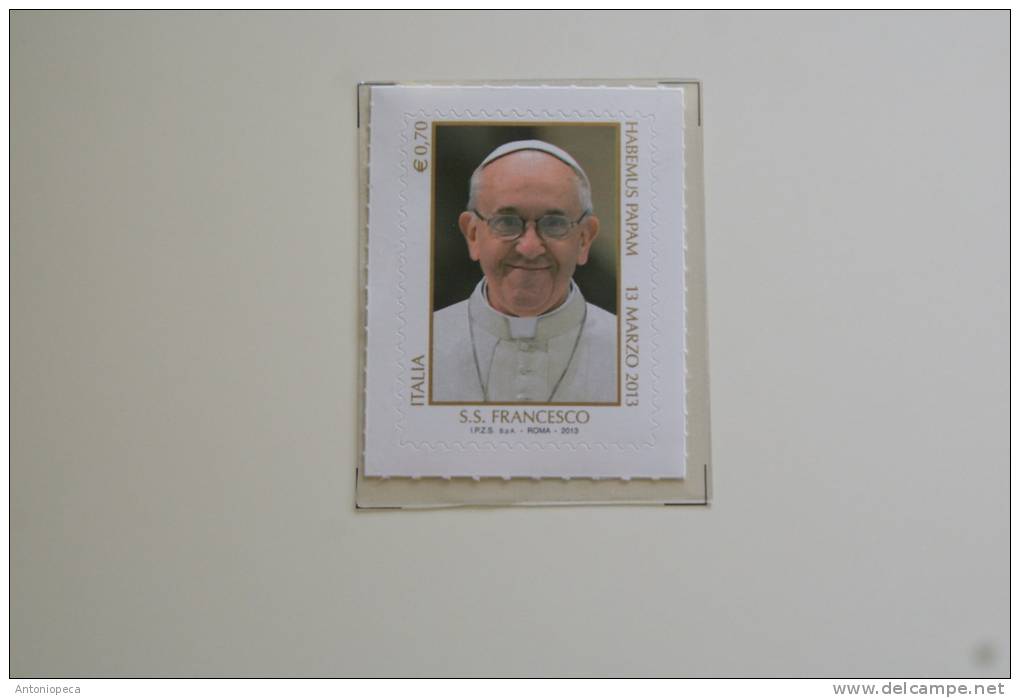 ITALY 2013 - OFFICIAL FOLDER \"HABEMUS PAPAM\"\" JOINT EMISSION VATICAN AND ARGENTINA - Pochettes