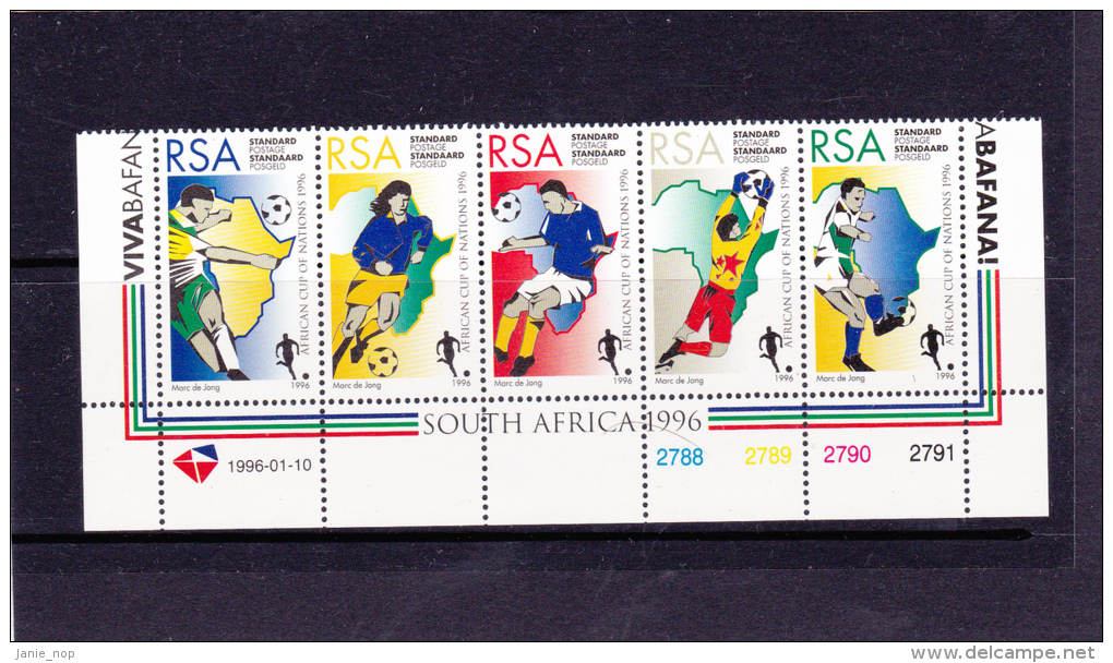 South Africa 1996 American Cup Of  Nations  MNH - Fußball-Amerikameisterschaft
